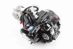 Двигун мопедний в зборі 125куб (Active) - "автомат", чорний - 2