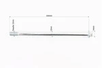 Вісь заднього колеса d12mm; L220mm - 2