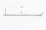 Ось заднего колеса d12mm; L235mm + гайка - 2
