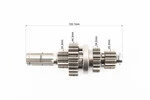 Коробка передач "3+1" (два вали з шестернями) d-12мм під сепаратор (для квадроцикла 110cc із задньою передачею, без "язичка") - 4