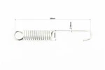 Пружина подножки боковой (&asymp;L102мм, D14мм, 14 витков) - 2