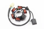 Статор магнето (генератора) (6 котушок роз'єм "мама 4+1") - 2