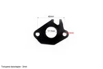 Прокладка патрубка карбюратора Honda DIO AF34/35 (пластмасс) d-18mm - 2