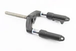 Вилка 10" амортизационная, под Disk-brake, чёрная Т4 (электросамокат) - 2