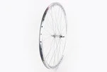 Колесо 28" переднє V-brake, обід "крапля" алюмінієвий, втулка 14Gх36H, кріпл. гайка, "GRAVITY", сіре - 2