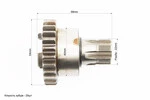 Вал вторичный Z-25 (передней звезды) - 3