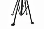 Стенд для ремонта велосипеда, складной, регулируемая высота 100-150 см, регулируемый угол наклона велосипеда, чёрный HS-X006A - 3
