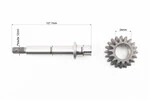Вал КПП задней передачи+шестерня Z-15x20 к-кт - 2