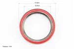 Підшипник MTB керма (41,8х30,15х7х45&deg;) 2RS, CBB-418 - 2