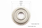 Шестерня КПП вторинного вала Z-39x40, Dвн.-32mm - 3