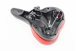 Сидіння MTB 255x170мм, чорно-червоне AFT-47 - 2