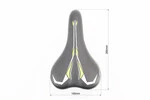 Сиденье MTB 265x155мм, чёрно-зелёное AVY-6632 - 3