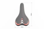Сиденье MTB 265x155мм, чёрно-красное AVY-6628 - 3