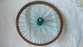 Нове переднє колесо на BMX Primo Balance обід втулка Quando TX спиці Primo Forged 14мм вісь 48 спиць