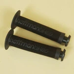 Ручки керма (грипси) для велосипеда BMX Hoffman Bikes із пластиковими барендами (заглушками керма)