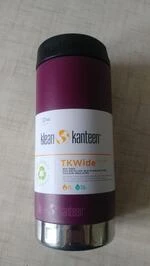 Термопляшка Klean Kanteen TKWide Cafe Cap 12oz термос фіолетовий бутилка термо для води