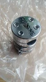 Винос BMX Fishbone StraightUP stem 1.1/8" шток 22.2мм кермо БЕЗ ВИБІГУ zero offset 6061-T6