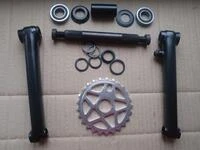 Велосипедна система KHE bikes 4130 Cr-Mo шатуни + mid каретка на промах + зірка 25Т