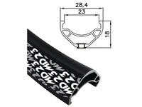 Обід 29" Alex MD23 622x18мм (28,4*23*18мм) під Disk, піст. 32отв. чорн.