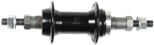 Втулка задня Joy Tec MTB алюм. 36відп. на гайках, сальн. чорна велосипедна втулка