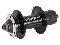 Втулка велосипедна задня Quando KT-K68R MTB алюмінієва під Disk касетна 8/9ск Cr-Mo вісь 32отв чорний