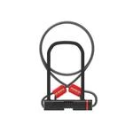 Замок Zefal "K-Traz U13 Cable" вело/мото, (4944C) 13 мм, цифровий, 115 * 230 мм, +кабель 10 * 1200 мм, чорний