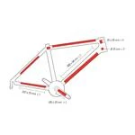 Защита рамы Zefal "Skin Armor L" (2601) полиуретан. прозр. (14шт) (3420582601018)