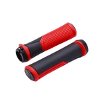 Ручки керма BBB BHG-96 "Cobra" 142 мм чорно-червоні із замком (8716683111316)