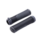 Ручки керма BBB BHG-96 "Cobra" 142 мм чорно-сірі із замком (8716683111309)