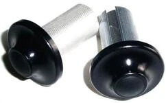 Заглушки в руль Point Racing Alu чорні