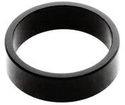 Кільце кермової X17 1.1/8" для кермової колонки 10мм, алюмінієве чорне Спейсер Проставка рульової