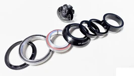 Рульова колонка VP A62ACM2 1.1/8" & 1.1/2" (28,6/41,8x52/39,8) інтегрована промислові підшипники чорна