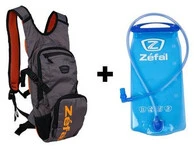 Рюкзак Zefal "Z Hydro XC" (7056), об'ємом 6L, з гідратором 2L, сіро-жовтогарячий (3420587056011)