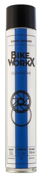 Очищувач BikeWorkX Clean Star спрей 750 мл.
