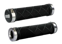 Гріпси ODI Cross Trainer MTB Lock-On Bonus Pack Black w/Silver Clamps (чорні з серебристыми замками)