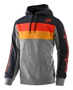 Худі TLD Block Signature PO Hoodie [Gray Heather/Orange] Розмір S