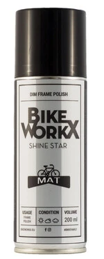 Шампунь BikeWorkX Shine Star MAT спрей 200 мл.