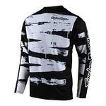 Дитяча Джерсі TLD Sprint Jersey, Brushed [BLACK / WHITE] Розмір YMD