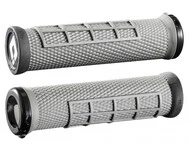 Гріпси ODI Elite Flow, V2.1 Lock On, Graphite Black w/Black Clamp, графітові з чорними замками