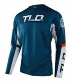 Джерсі TLD Sprint Jersey Fractura [Slate Blue Orange] 2X