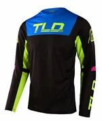 Джерсі TLD Sprint Jersey Fractura [BLk/Yellow] S