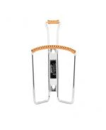 Фляготримач Zefal VINTAGE (1720) сталевий, з шкіряними вставками, 80g, сріблястий