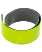 Стрічка M-Wave світловідбиваюча (120902), самозакручуюча, салатова