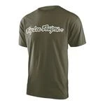 Футболка TLD SHORT SLEEVE TEE SIGNATURE [MILITARY GREEN] MD