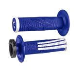 Мото гріпси ODI EMIG PRO MX V2 Lock-On Grip BLUE/White
