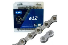 Ланцюг KMC e12 EPT 12-speed 130 links + замок (для електровелосипедів)