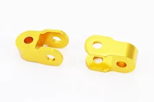 Удлинитель заднего амортизатора 27мм к-кт 2шт, желтый