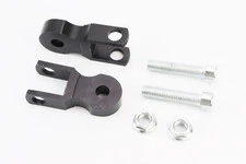 Удлинитель заднего амортизатора 45мм к-кт 2шт + болты + гайки, черный