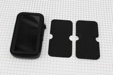 УЦІНКА Тримач-чохол телефону (XL) 170х90х30мм на кермо, сенсорна плівка, вологозахисний, швидкознімний (слабке кріплення фіксації