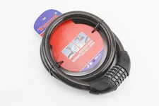 Замок протиугінний тросовий 1000х20мм з 5-ти значним кодом, TY462